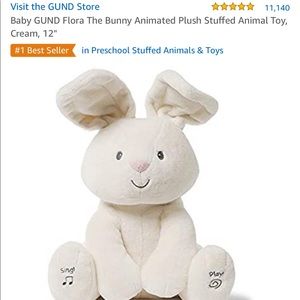 Flora The Bunny Animated Plush Toy